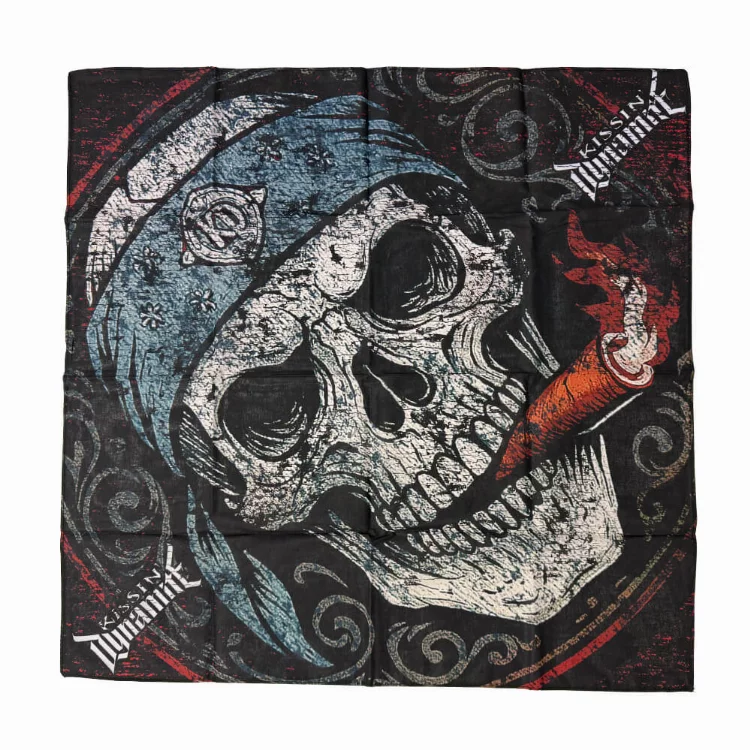 kissin-dynamite--bandana--dynamite-skull; 23
